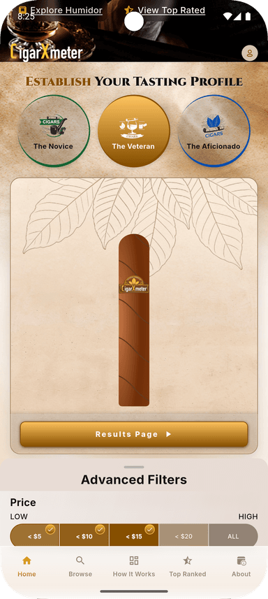 CIGARMETER — Cigar Discovery & Rating Platform screenshot 3