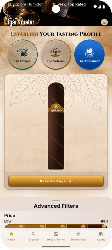 CIGARMETER — Cigar Discovery & Rating Platform screenshot 4