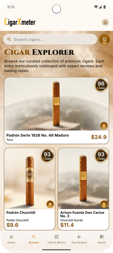 CIGARMETER — Cigar Discovery & Rating Platform screenshot 5