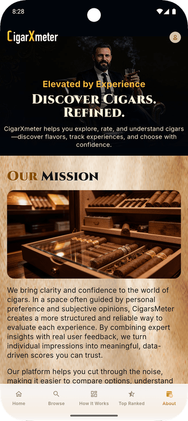 CIGARMETER — Cigar Discovery & Rating Platform screenshot 10