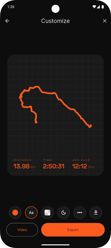 Yoloka — Run Route Art screenshot 3