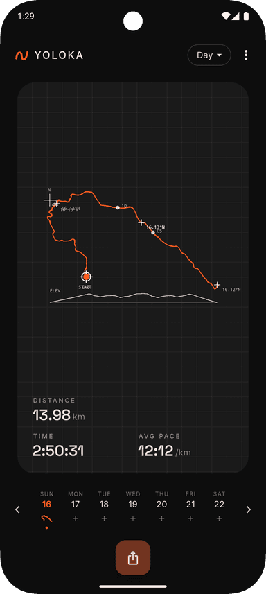 Yoloka — Run Route Art screenshot 8
